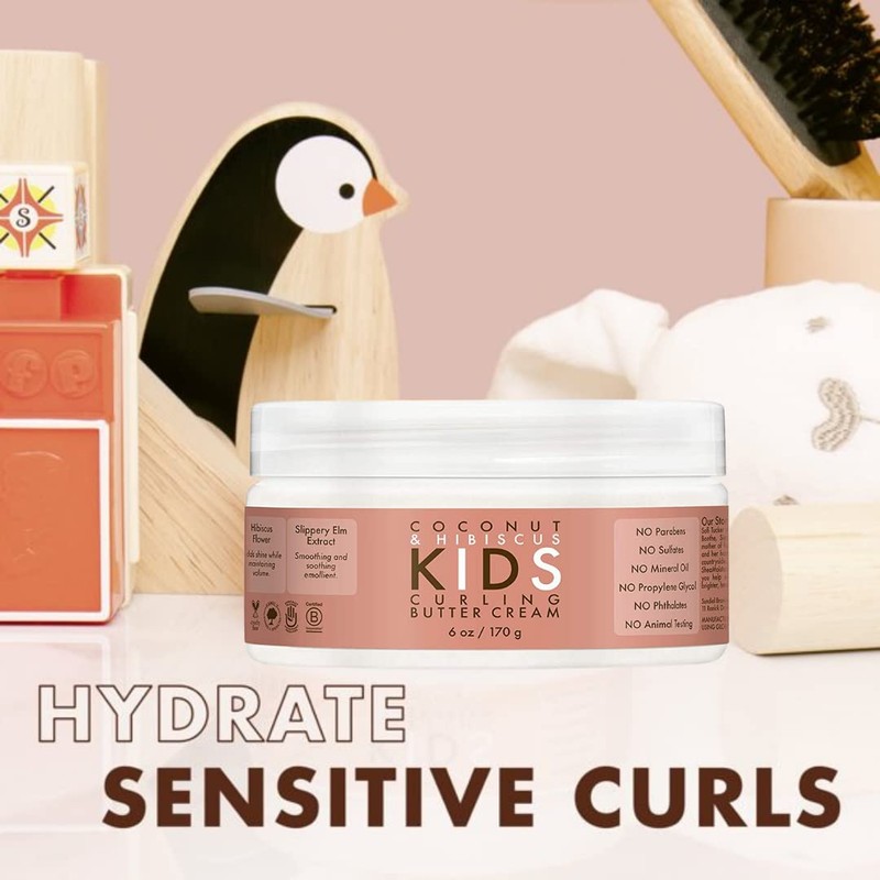Shea Moisture Coconut & Hibiscus Kids Combo Pack - Includes