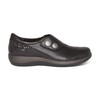 Aetrex Women's Karina Oxford, Black, 8.5 Wide
