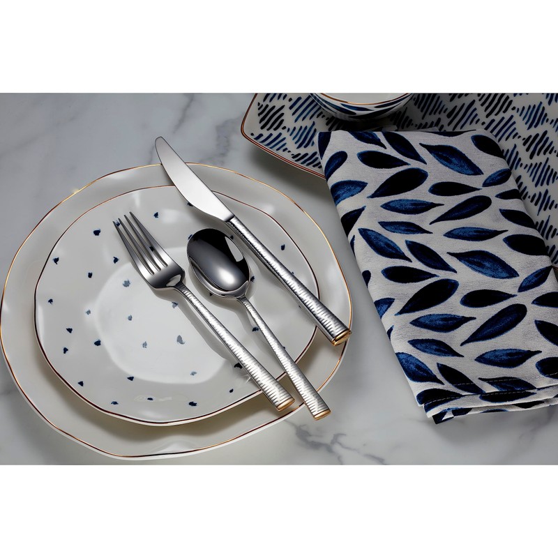 Lenox 895539 Blue Bay Flatware 20-Piece Set