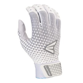 Easton Women's Ghost NX Batting Gloves, White/Silver, Medium