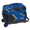 BSI Dash Double Roller Bowling Bag, Blue/Black/Gray
