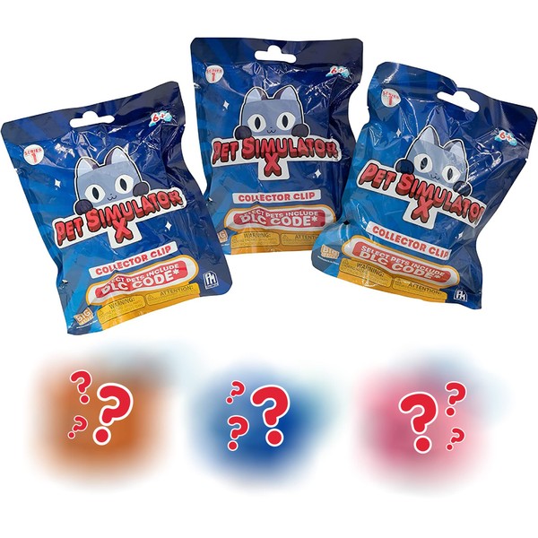 PET Simulator X - Mystery Pet Minifigure Toys with Collector