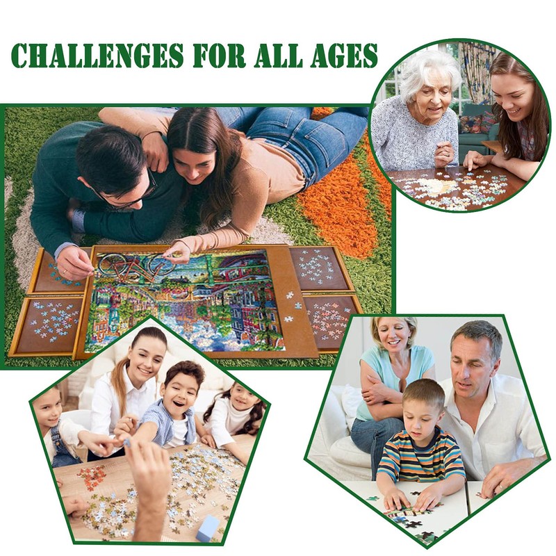 Jigsaw Puzzles 1000 Pieces Puzzles for Adults 1000 Piece-Amsterdam Canal