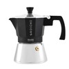 GROSCHE Milano Induction Stovetop Espresso Maker Moka Pot for Greca,