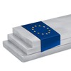 Stahl-Shop24 Aluminium Flat Profile 12 x 3 mm 1500 mm