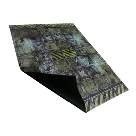 Lighter Creative 606mm x 703mm Gridded Battle Mat War-Gaming Mat for WH40K Kill Team - Made of Synthetic Leather, 1.1mm Thickness (Goliath Starhulk)
