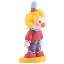 Operitacx Miniature Clown Figurine Cute Clown Decor for Micro Landscape Compact Garden Ornament Durable Miniatures Accessories for Home and Office Decor Fun Succulent Decoration