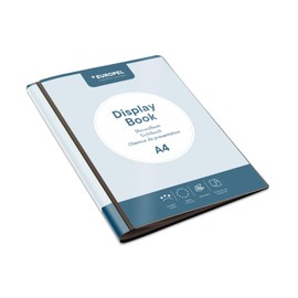 HF2 A4 Front View Display Book with 30 Pockets - Black