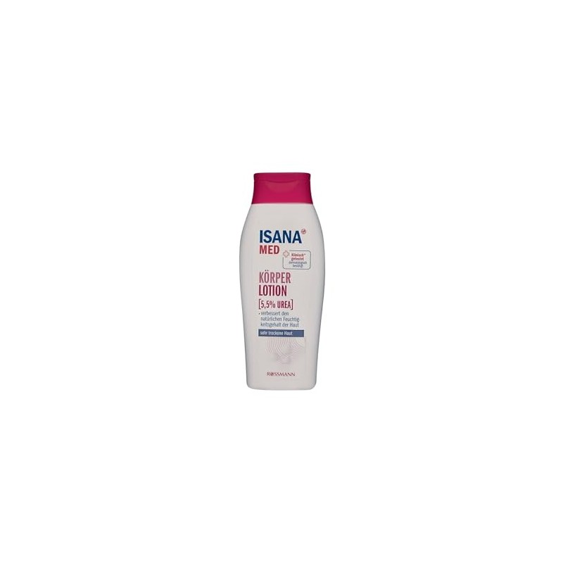 ISANA MED Body Lotion (5.5% Urea) - Moisturiser for Very