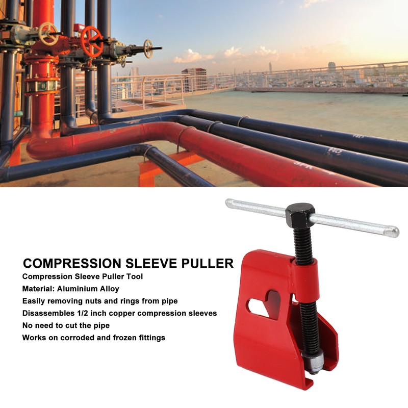 Compression Sleeve Puller Tool Aluminium Alloy Remove Pipe Ferrule Nut