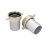 QWORK Aluminum and Brass 2" Female Pin Lug Hose Fitting