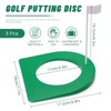 Thatyro 3 Pack Golf Putting Cup Set, Green Golf Hole