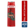 Old Spice Bearglove shower gel and shampoo, for men, pack