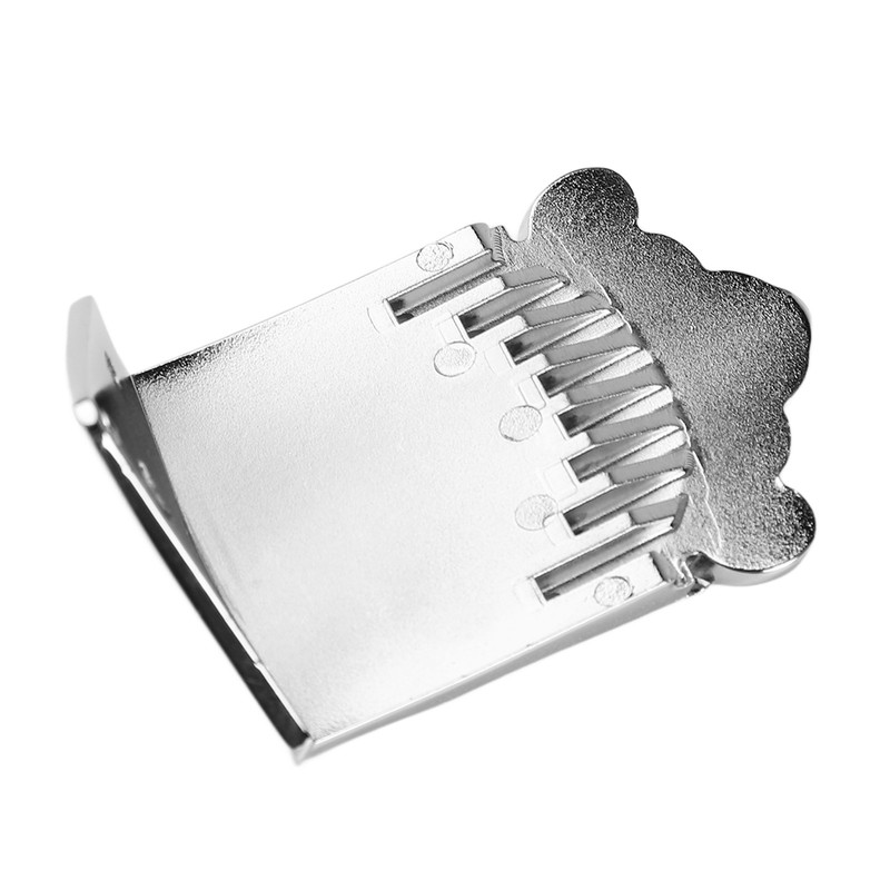 Mandolin Tailpiece 8 String Bridge Zinc Alloy Instrument Accessory for