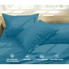MistyMorning Pillow Cases 4 Pack - Standard Size (50x75+15cm), Egyptian