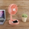 Portable Mini USB Rechargeable Handheld Fan Home Office Silent Desktop