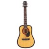Miniature Wooden Guitar Model Exquisite Realistic Mini Musical Ornaments with