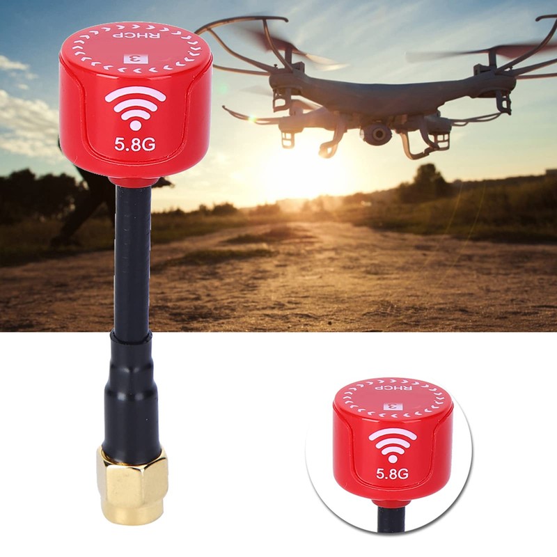 Antena de 5,8 GHz, 5,8 GHz 3dBi RHCP Antena Rechoncha