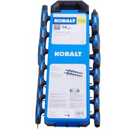 Kobalt 14 Piece T-Handle Hex Key Set