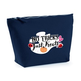 Hippowarehouse No Tricks Just Treats Printed Make up Cosmetic wash Bag 18x19x9cm