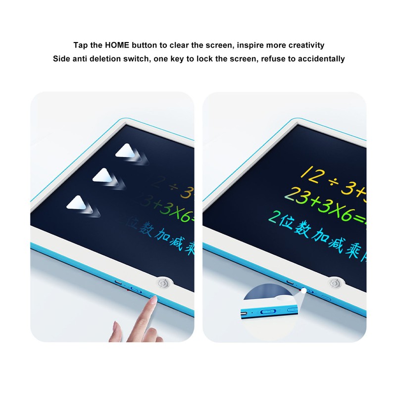 LCD Writing Tablet Erasable Large Screen Portable Electronic Drawing Board