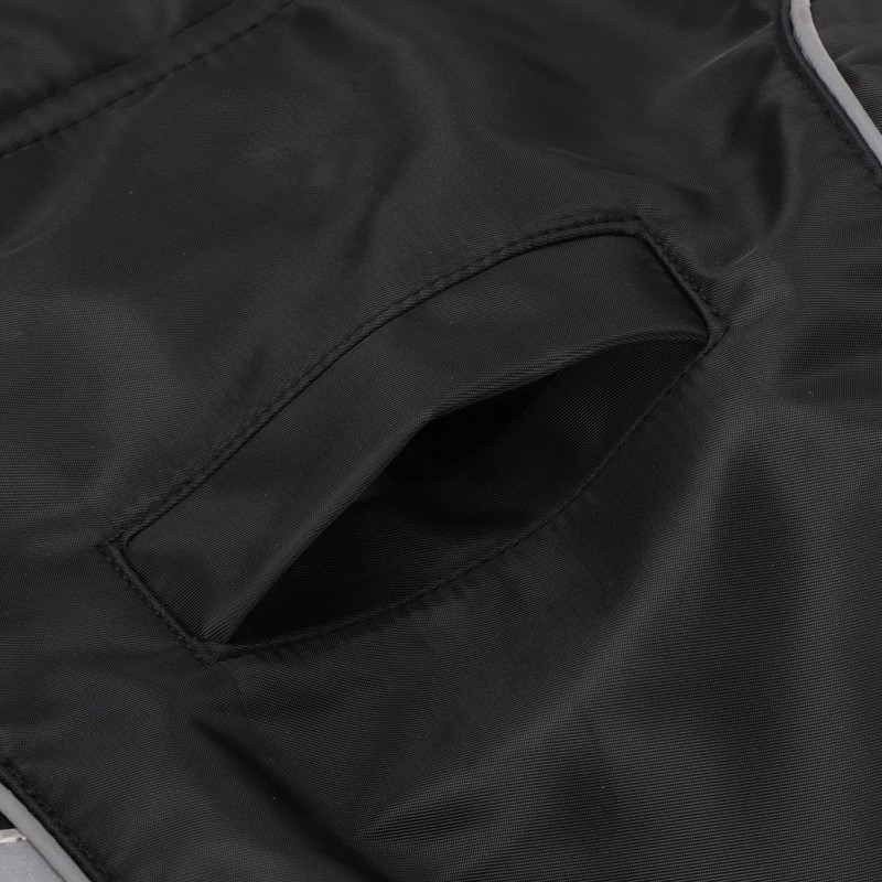 Dog Rain Jacket Lightweight Adjustable Waterproof Pet Poncho with Reflective
