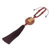 Buddha Car Pendant Peach Wood Exquisite Carving Mind Purification Wealth