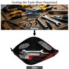 LUCKIPLUS Tool Pouch Zipper Bag with Carabiner 5 Pack, Heavy