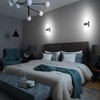TRLIFE Dimmable Wall Sconces, Modern Wall Sconces Set of 2