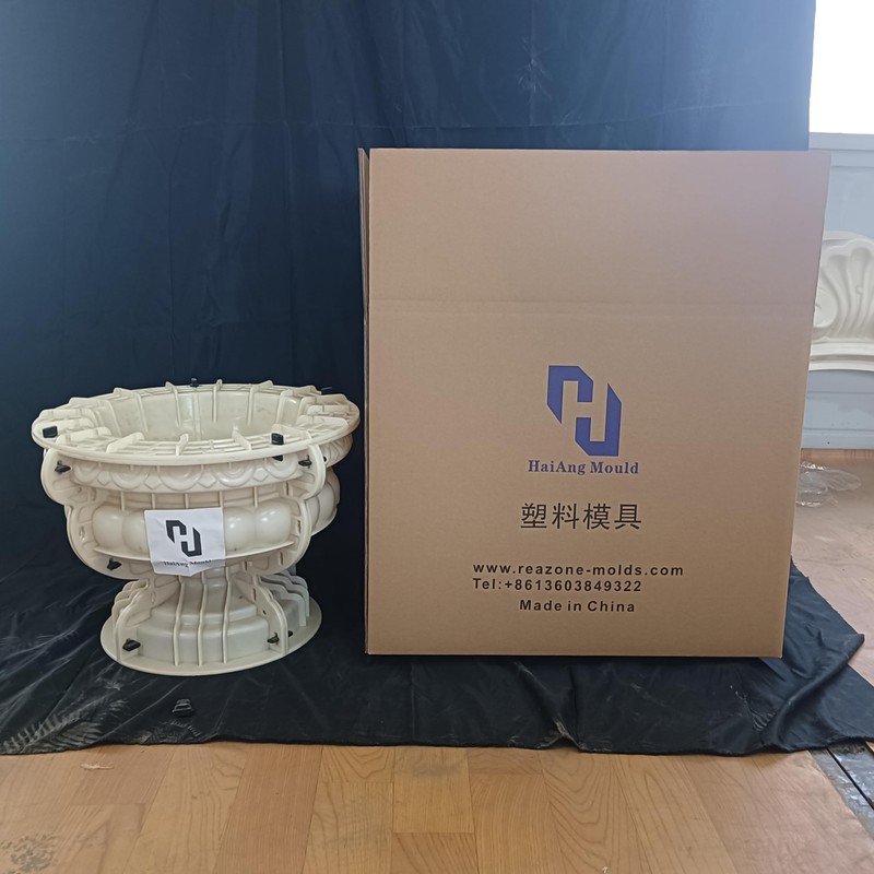 HaiAng Mould Flower Pot Mold - European Round Concrete Mold
