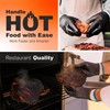 Raxwell BBQ Gloves - 6 Heat Resistant Cotton Liners +