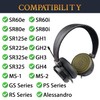 SOULWIT Protein Leather Headband Cover for Grado SR60e SR60i SR80e