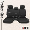 Fioqe Front Bench Seat Cover for Toyota Tacoma 2005 2006