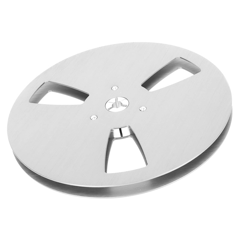 Empty Tape Spool, 7 Inch Open Spool, Audio Aluminium Rewind