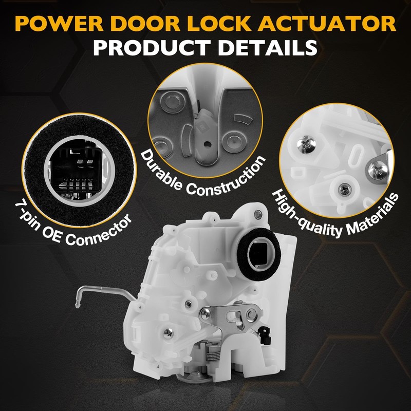 4Pcs Door Lock Actuator for 2007-2011 Honda CR-V CRV EX