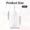 TYVOM 5PCS Precision Tip Applicator Bottle, Small Hair Oil Applicator