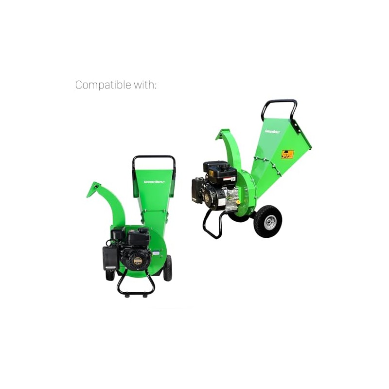 GARDENBEAUT Wood Chipper Shredder Mulcher Replacement Blade 2 Set (Qty