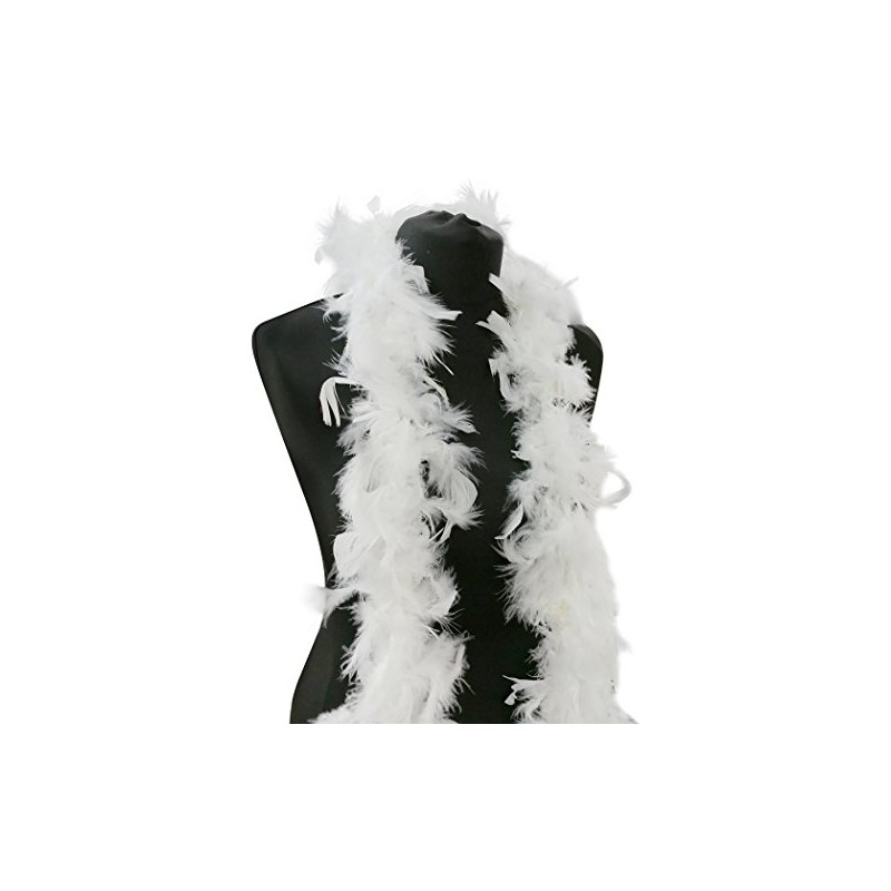 Beautiful White Feather Boa – 50g -180cm