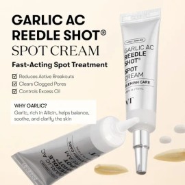 Vt Cosmetics Garlic Ac Reedle Shot Spot Cream 15 Ml