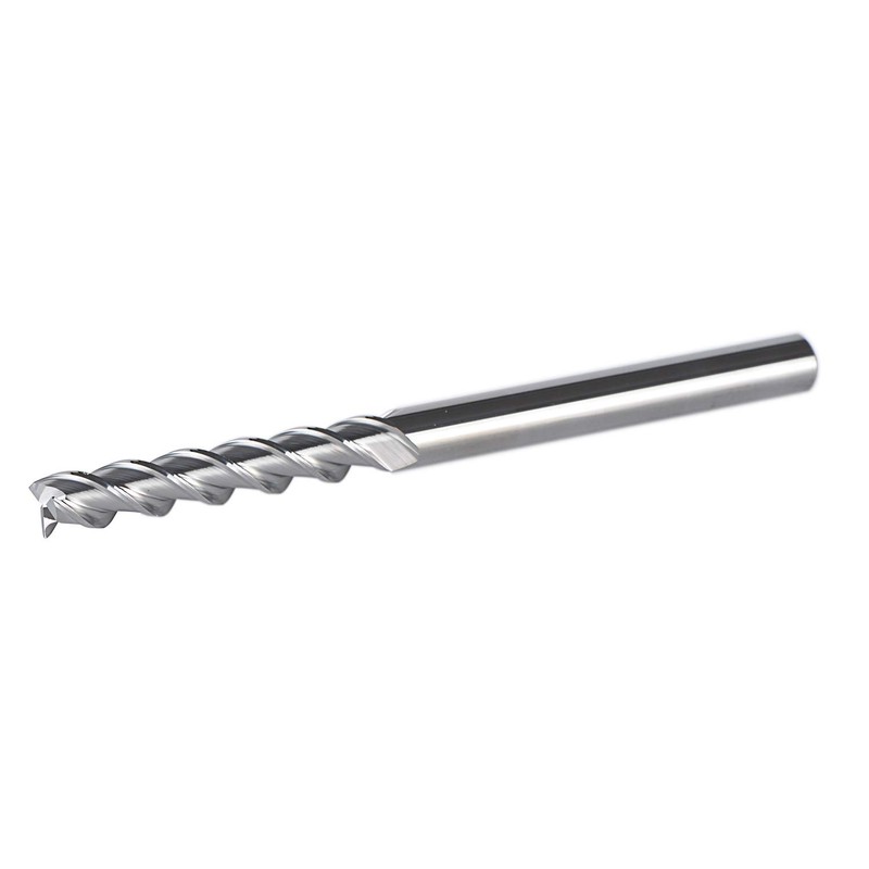SpeTool 1/4 Shank Carbide End Mill For Aluminum Cut (3
