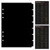 DY.2ten Divider Card, A5, Index Card, 7 Slots, 6 Holes,