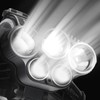 Rechargeable LED Headlamp Adjustable Angle Head Flashlight Bike Light Fishing