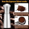 WDT Espresso Distribution Tool Espresso Stirrer Tools for Barista, 0.35mm