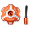 Tusk Billet Aluminum Gas Cap Orange Machined For KTM 450