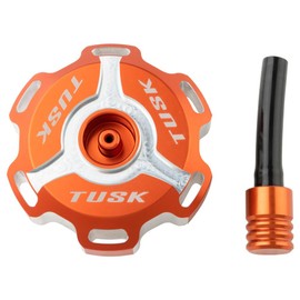 Tusk Billet Aluminum Gas Cap Orange Machined For KTM 450 EXC 4-Stroke 2003-2005