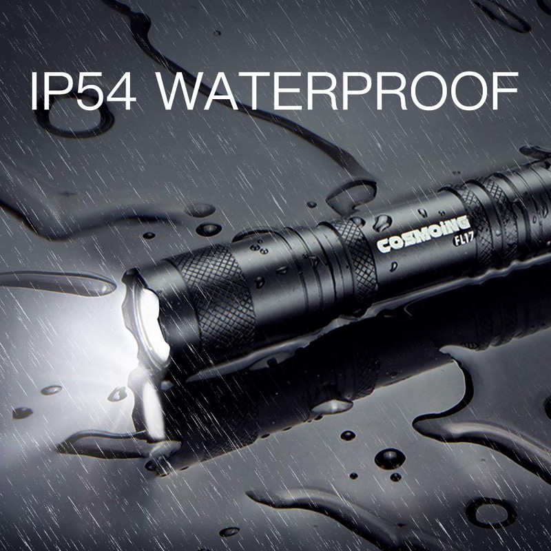 COSMOING LED Pen Flashlight (4 Pack), Pen Light Flashlight, IP54