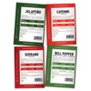 Gardeners Basics, Pepper Seeds for Planting 8 Varieties Pack, Jalapeno,