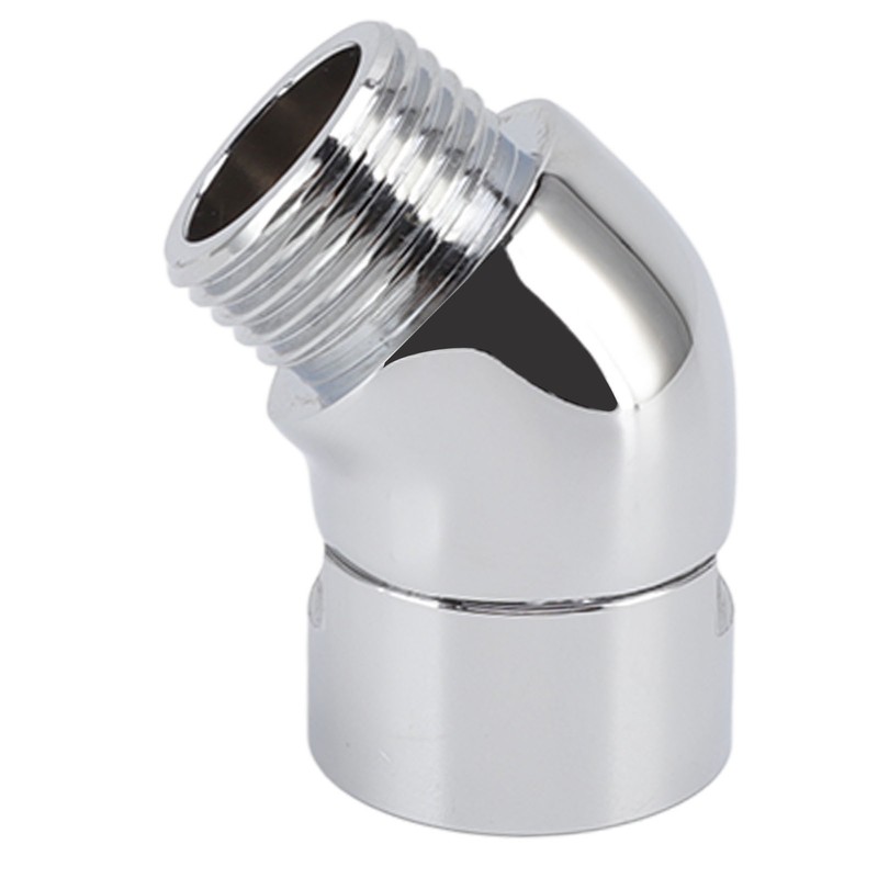 Handhold Shower Elbow Adapter 135 Degrees Shower Head Brass Elbow