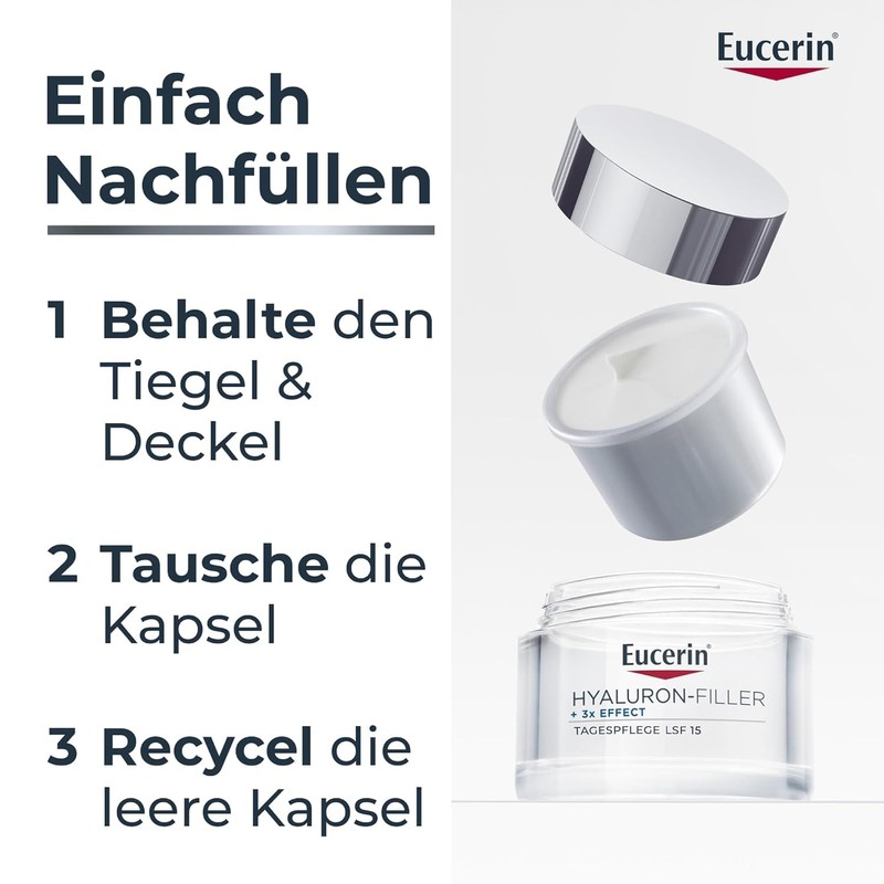 Eucerin Hyaluronic Filler + 3x Effect Day Cream SPF 15