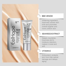 Face Tightener No-Filter Primer,Instant Face Tightener No-Filter Primer, Face Blurring Primer for Face Before Makeup, Skin Tightening Cream - Pack of 1